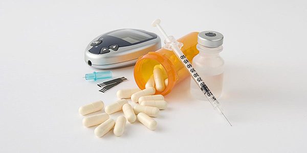 insulina y probadores para la diabetes