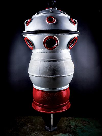 Roberto Galeazzi designed and built this observation turret
