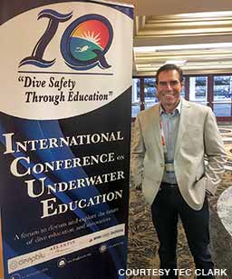 Clark speaker at International Conference on Underwater Education