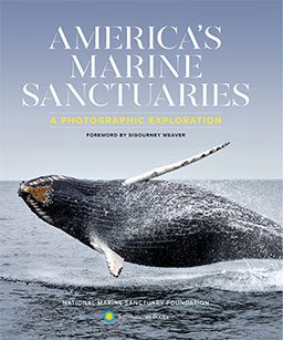 The cover of America’s Marine Sanctuaries