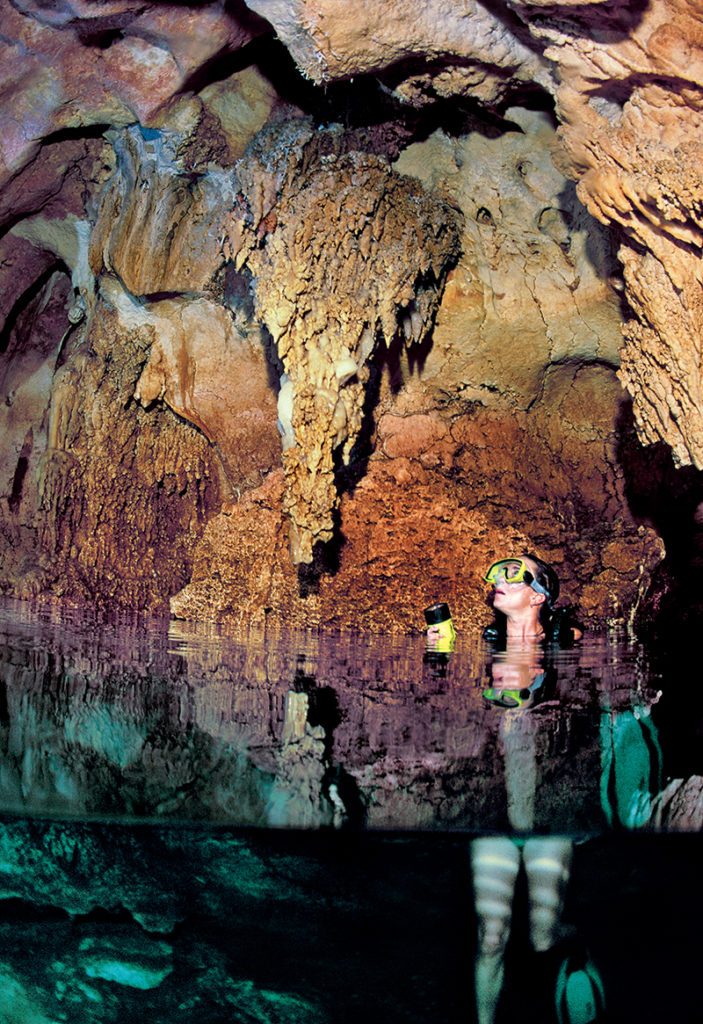 Grotte à chandeliers