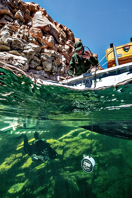 Divers must be briefed in advance on what primary and secondary systems are in use and how to respond when a recall device is activated.