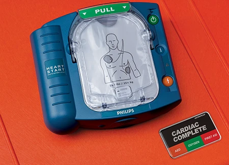 The automated external defibrillator