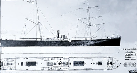 The shipbuilder’s renderings of the Dunraven.