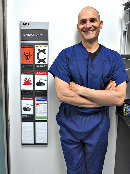 Craig Nelson, MD, is an associate chief medical examiner and a forensic pathologist at the N.C. Office of the Chief Medical Examiner.