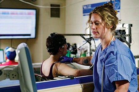 Postdoctoral fellow, Morgan Worley.