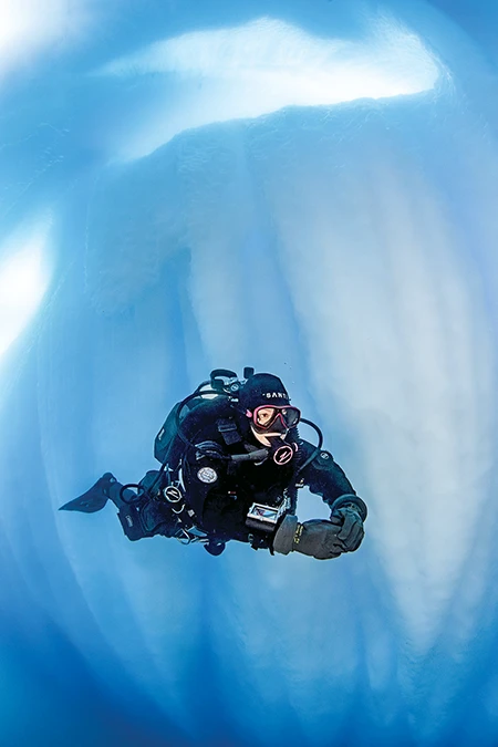 Nothing makes a drysuit diver happier than finishing a good dive warm and dry.