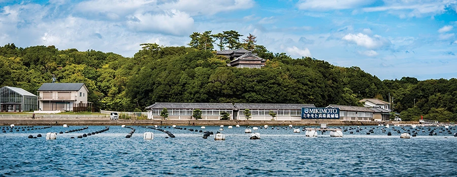 Ago Bay landscape view.
