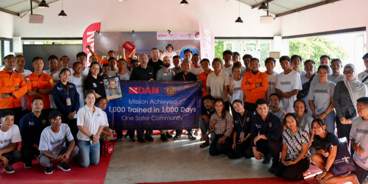 First Aid providers trained in Indonesia